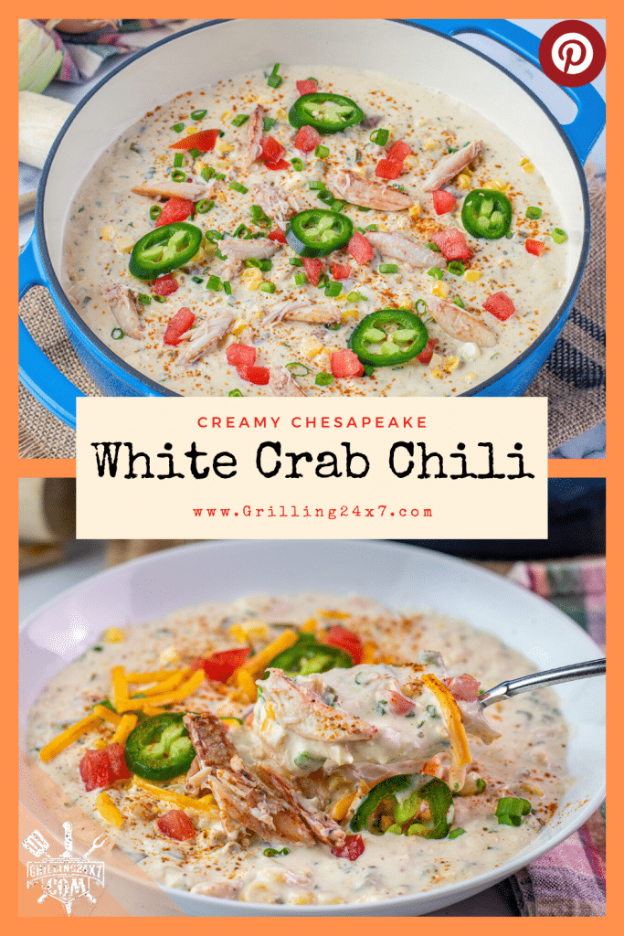 creamy white crab chili recipe